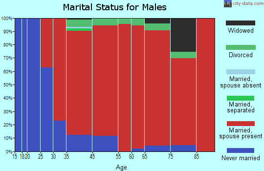Wiota marital status for males