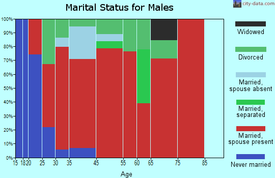 Baker marital status for males
