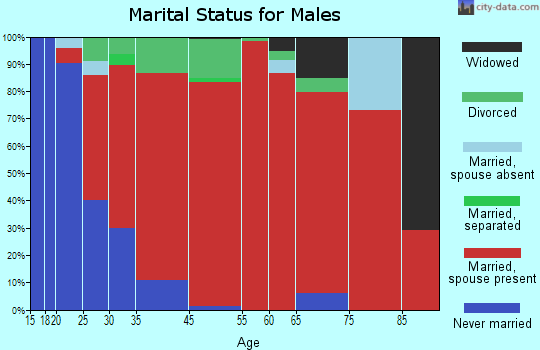 Appling marital status for males