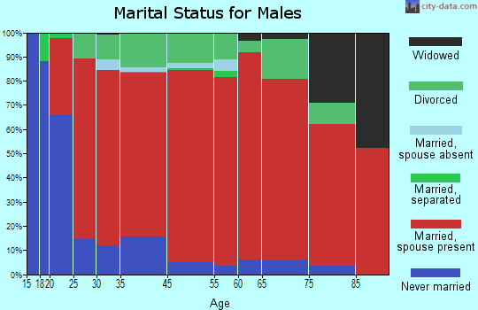 Davis Academy marital status for males