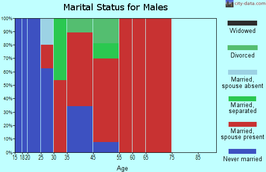 Higdon-Mobile marital status for males