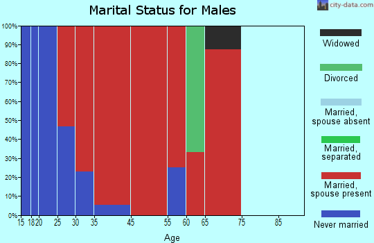 Nevils-Stilson marital status for males