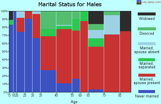 Rutland marital status for males