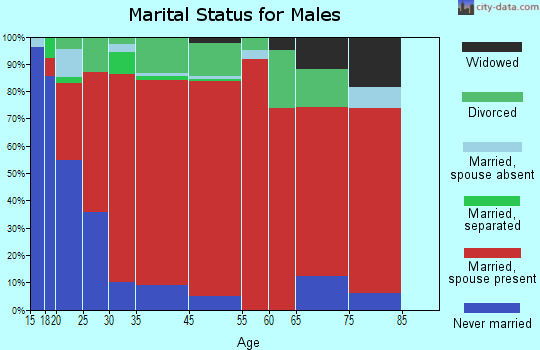 Inverness marital status for males