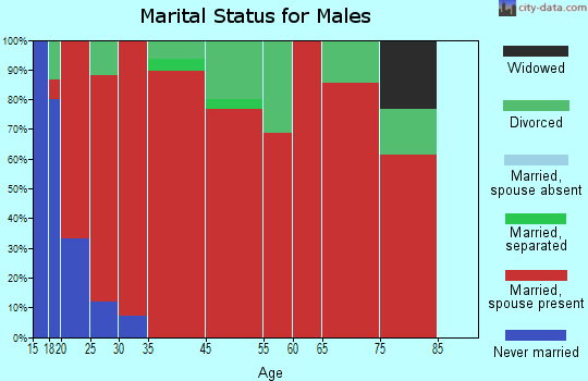Loachapoka-Roxana marital status for males