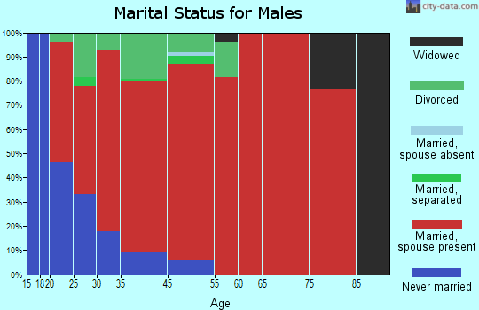Camp Ground marital status for males