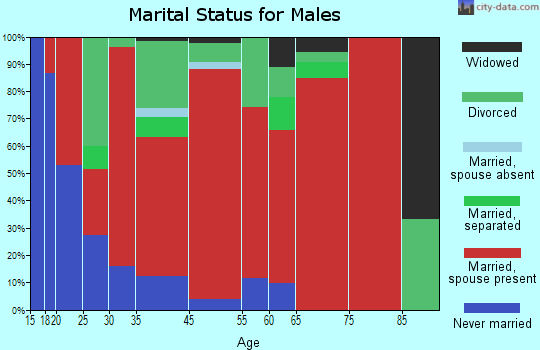 Panola-Geiger marital status for males