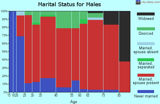 Canaan marital status for males