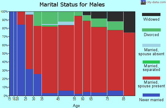 Glenburn marital status for males