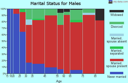 Hodgdon marital status for males