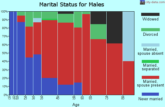 Mariaville marital status for males