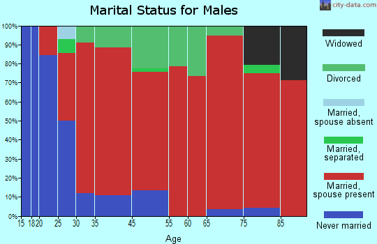 Mercer marital status for males