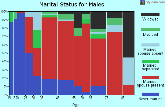 Warrior-Creek Stand marital status for males