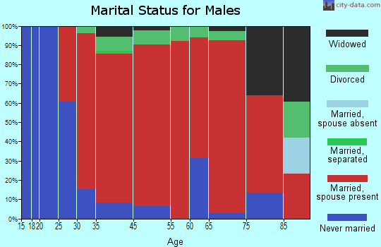 Cheshire marital status for males