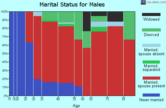 Fairhaven marital status for males