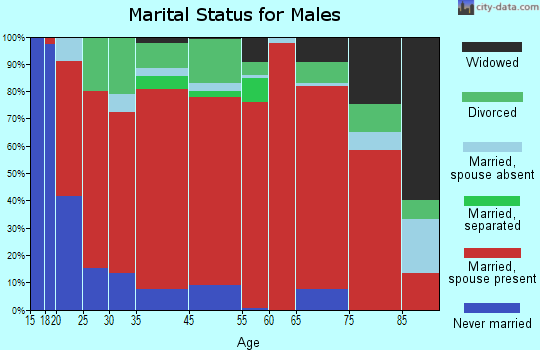Wills Valley marital status for males