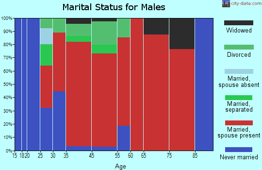 Hampden marital status for males