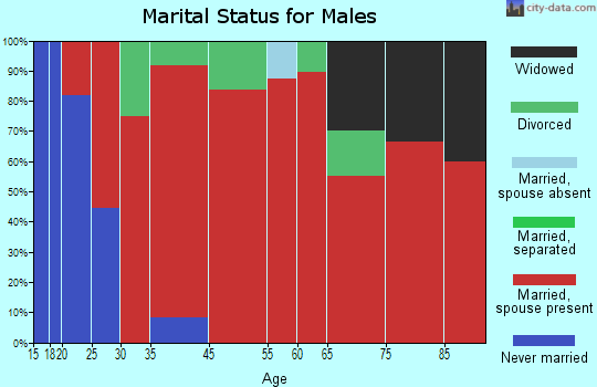 Littleton marital status for males