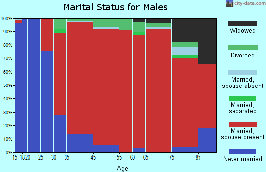 Peru marital status for males
