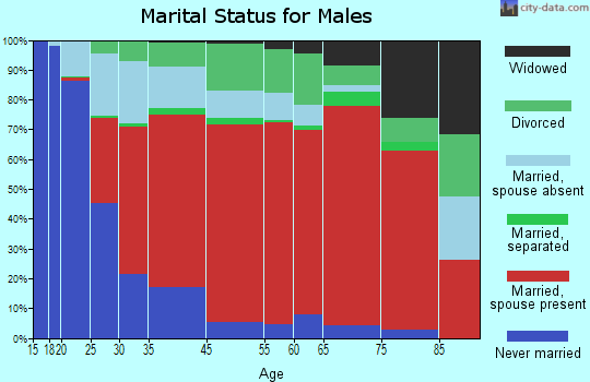 Seekonk marital status for males