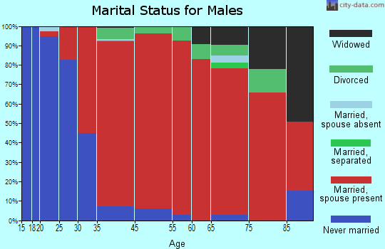 Shrewsbury marital status for males