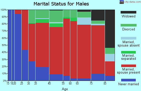 Swansea marital status for males