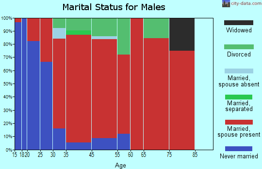 West Boylston marital status for males