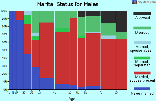 Tonto marital status for males