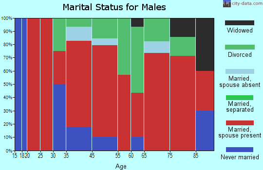 Duckwater marital status for males