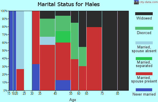 Mina marital status for males