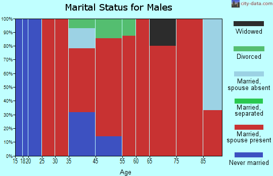 Barrington marital status for males