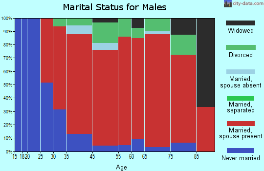 Belmont marital status for males