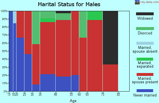 Epsom marital status for males