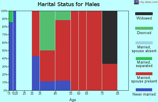Grafton marital status for males