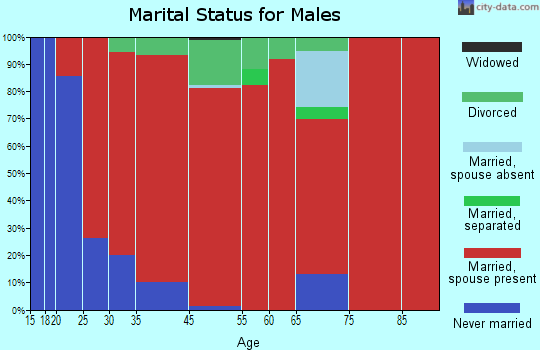 Rye marital status for males