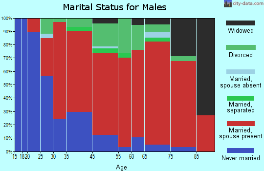 Sunapee marital status for males