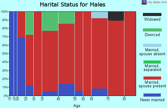 Windham marital status for males