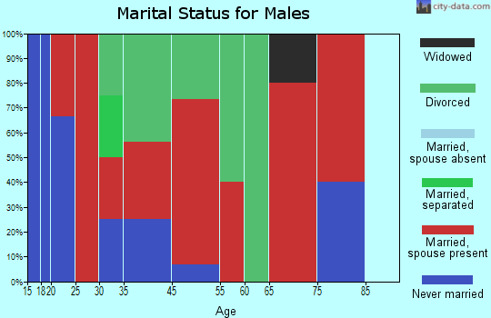 Villanueva marital status for males