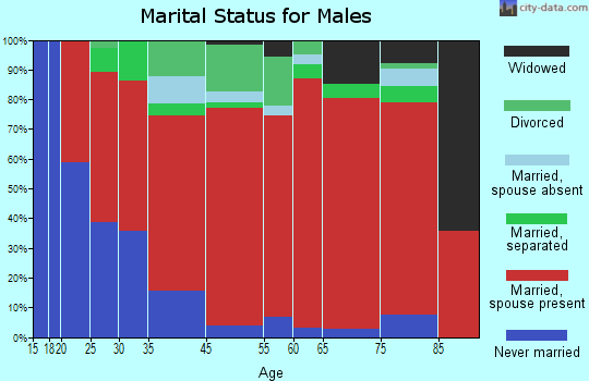 Clarendon marital status for males