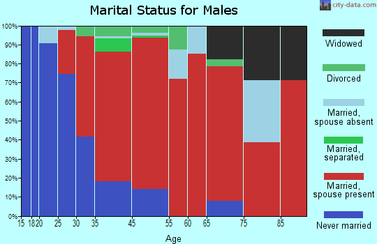 Dix marital status for males