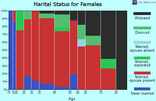Briggs marital status for females