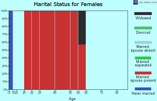 Georgia marital status for females