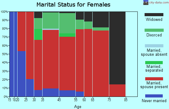 Mendon marital status for females
