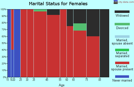 Brule marital status for females