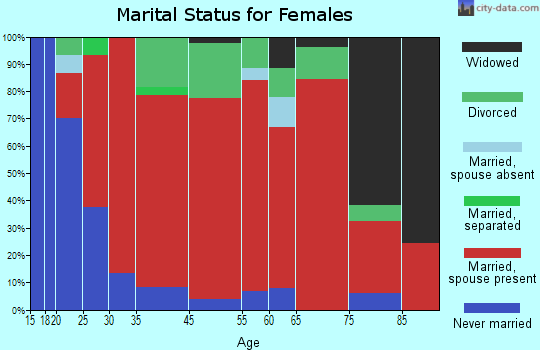 Salem marital status for females