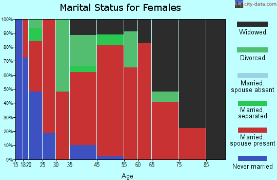 Chestatee marital status for females