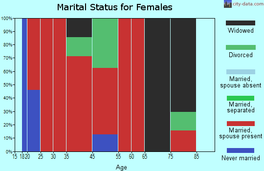 Elko marital status for females