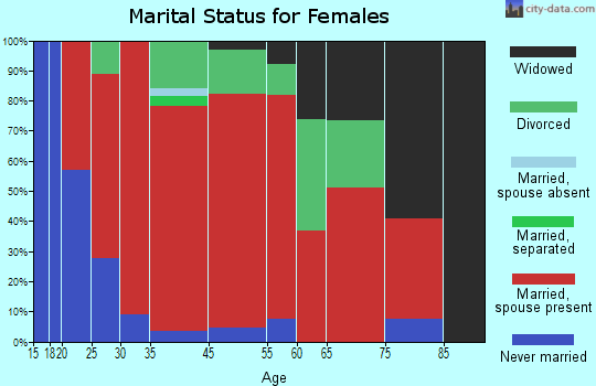 Smyrna marital status for females