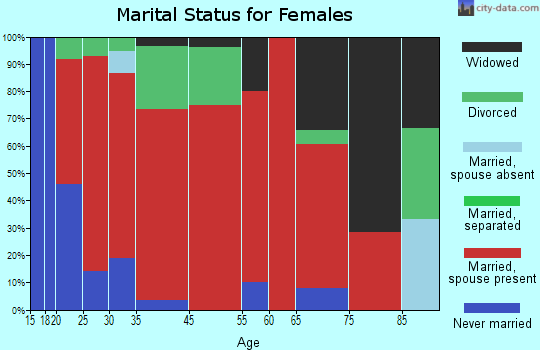 Somerville marital status for females