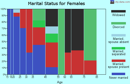 Salt River marital status for females